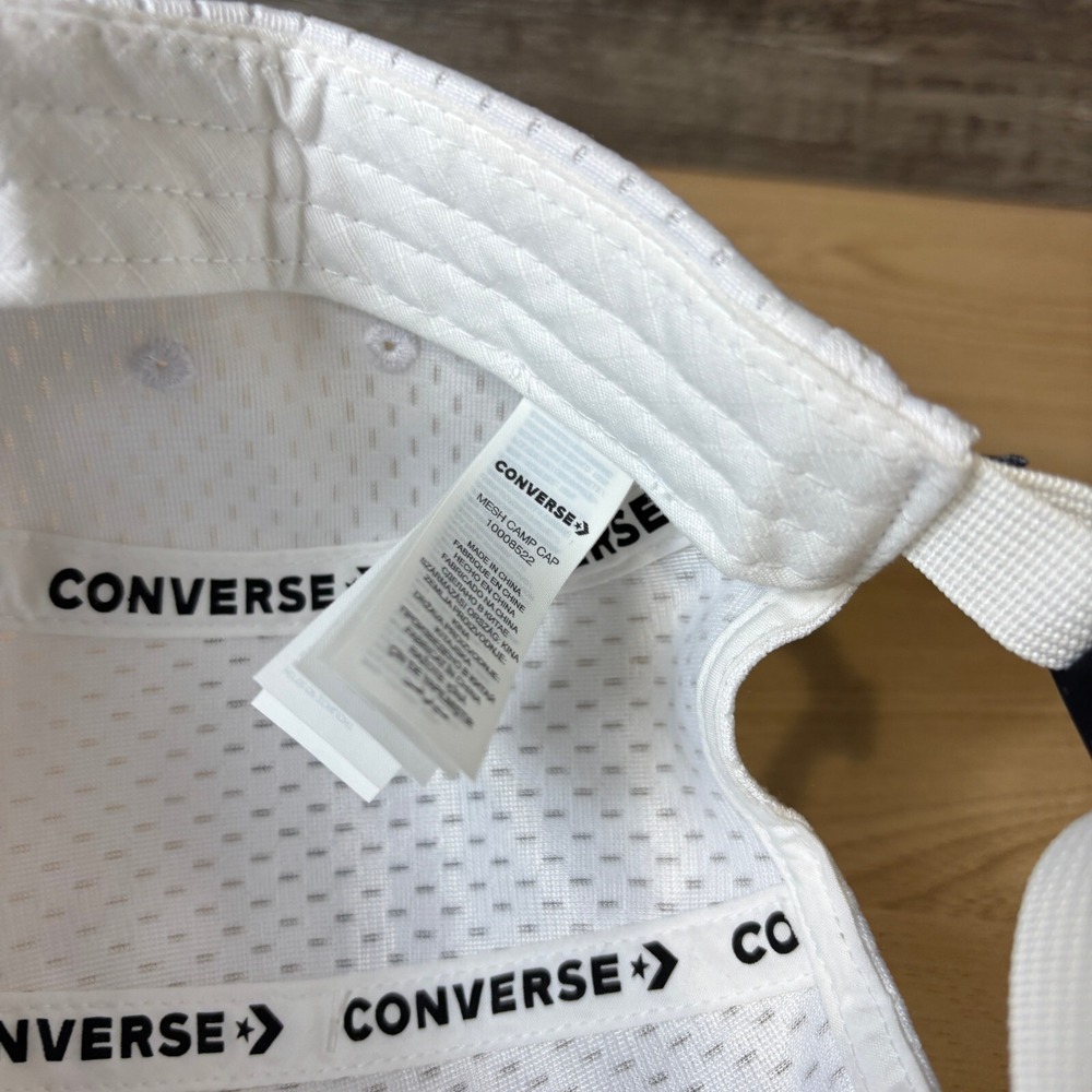 Converse Hat Cap Strap Back Blue‎ Panel Performance All Star Adjustable NWT - Picture 9 of 10